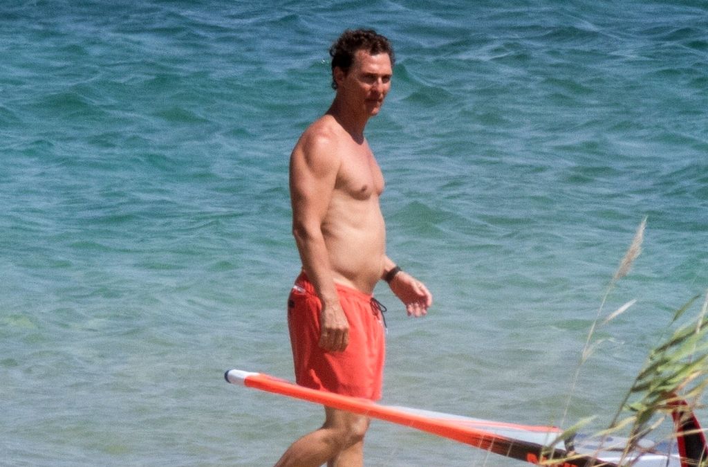 Matthew McConaughey na odmoru u Grčkoj