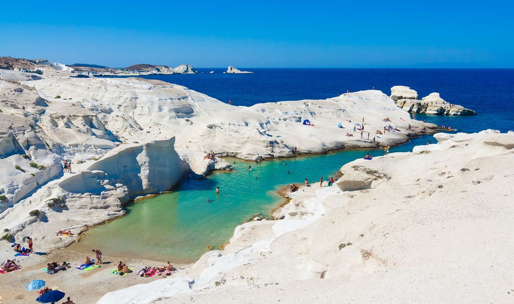 Otok Milos, Grčka