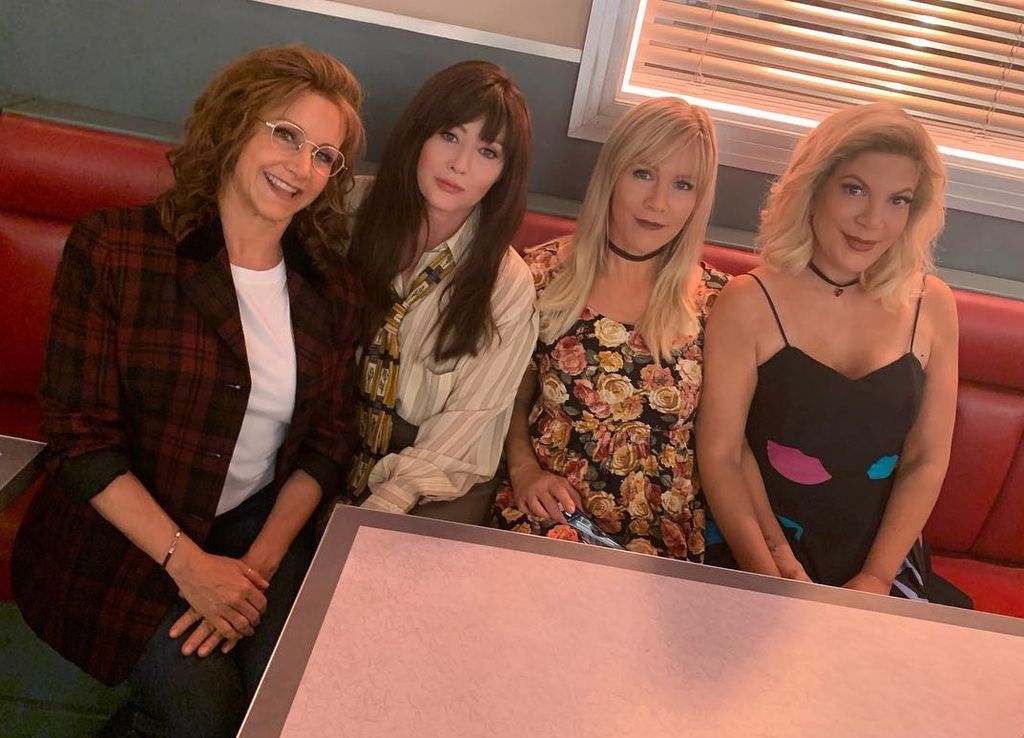 Shannen Doherty, Jennie Garth, Gabrielle Carteris and Tori Spelling (Foto: Instagram)