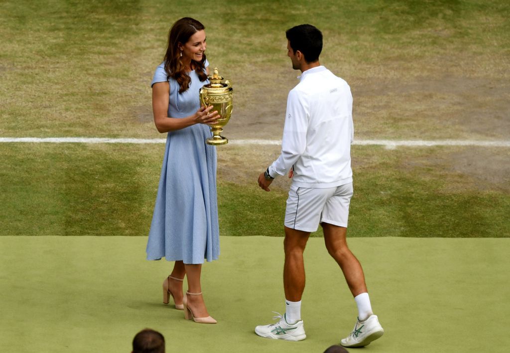 Kombinacija Catherine Middleton za finale Wimbledona - 2