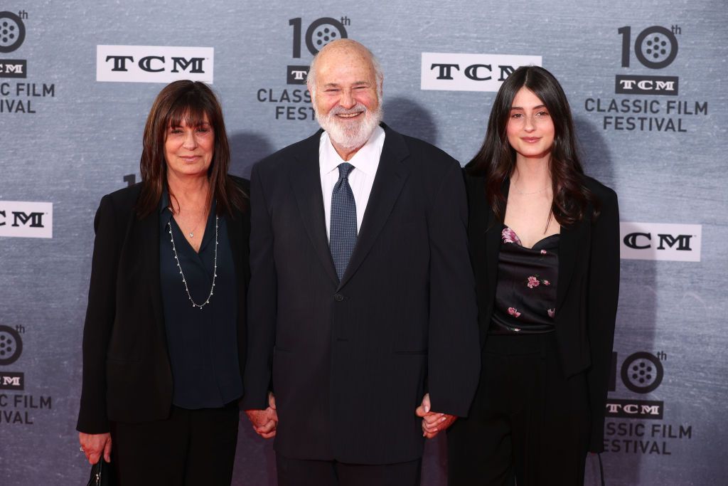 Rob Reiner u društvu supruge Michelle i kći Rony