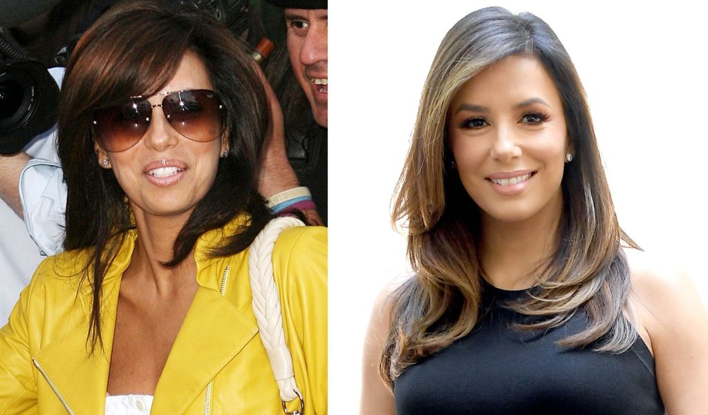 Eva Longoria sa šiškama i bez njih