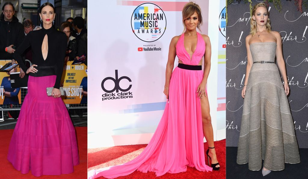 Charlize Theron, Jennifer Lopez i Jennifer Lawrence