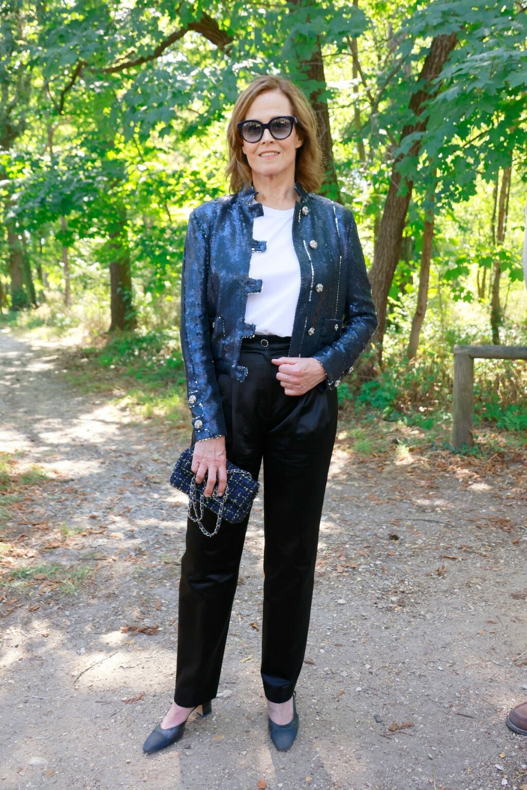 Sigoruney Weaver na reviji modne kuće Chanel