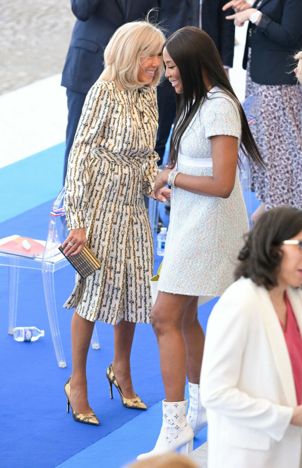 Naomi Campbell na obilježavanju praznika pada Bastille u kratkoj haljini modne kuće Louis Vuitton - 2