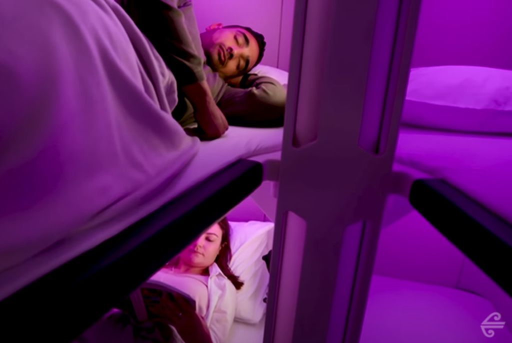 Kapsule za spavanje u avionu
