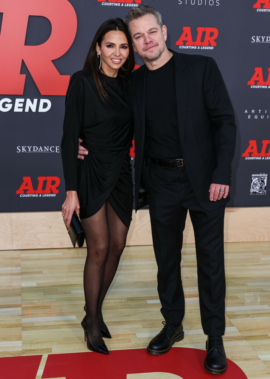 Luciana Barroso i Matt Damon