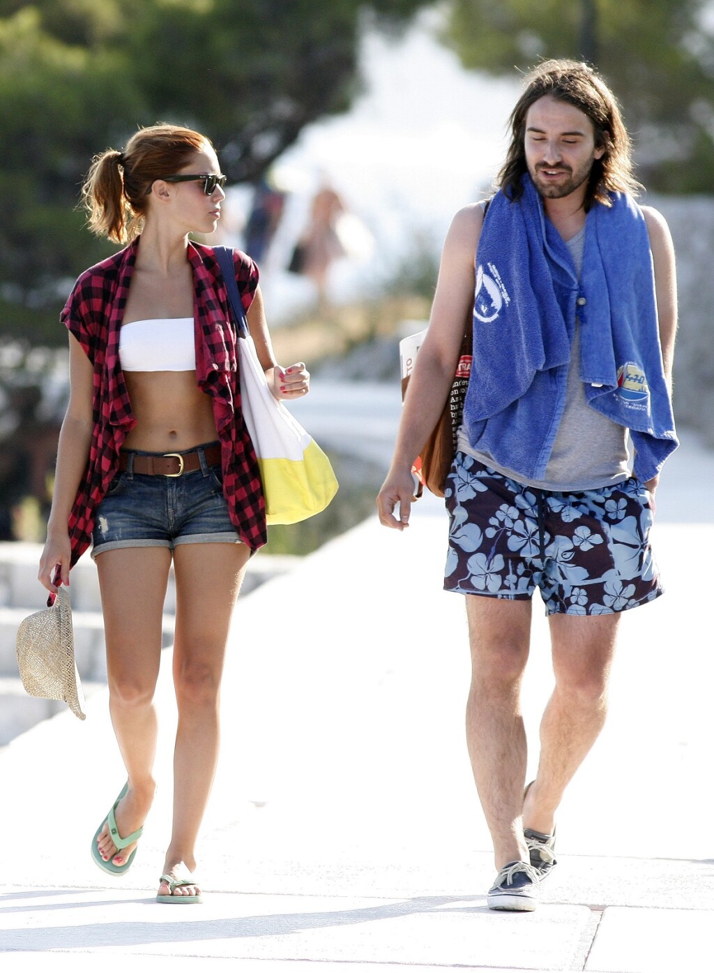 Franka Batelić i pjevač Luka Tomaš bili su 2011. godine zajedno na odmoru