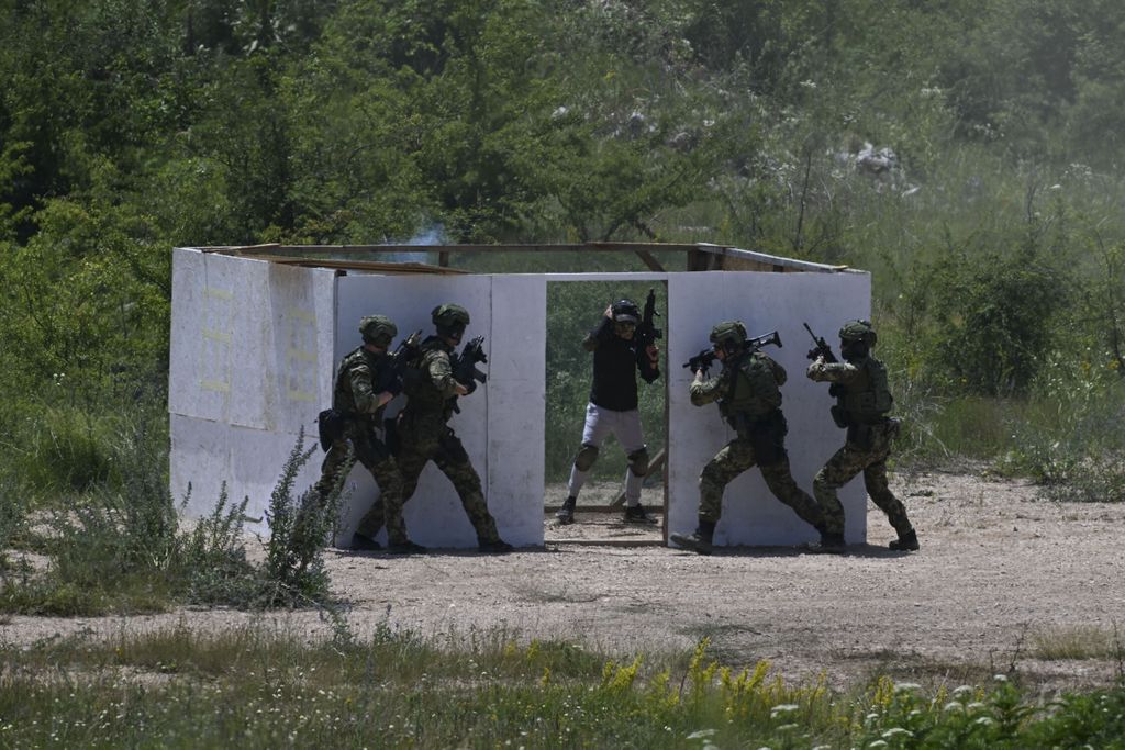 Vježba srpske vojske