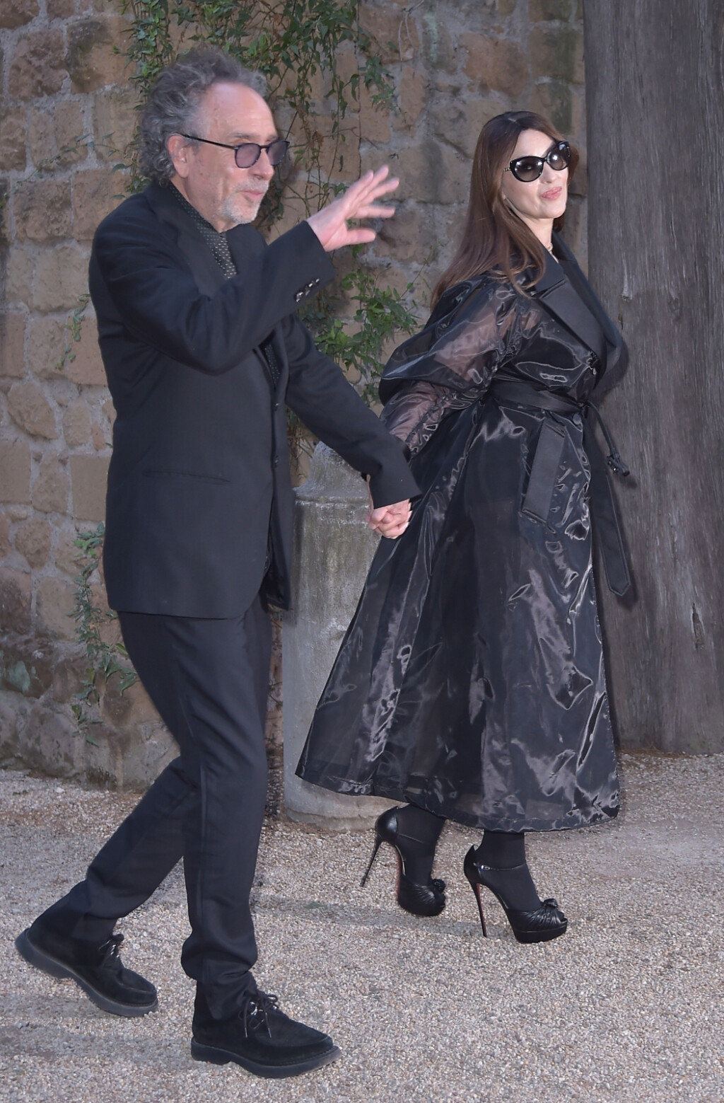 Monica Bellucci i Tim Burton na dodjeli nagrada Globo d'oro u Rimu - 4