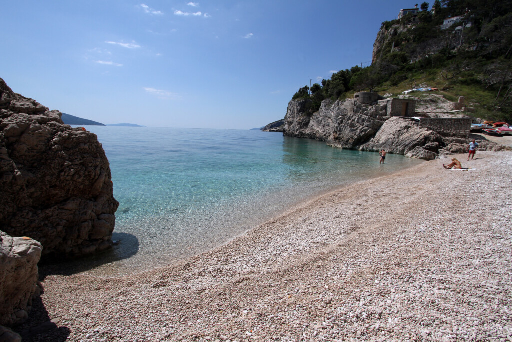 Plaža Klančac nedaleko Brseča prava je oaza - 3