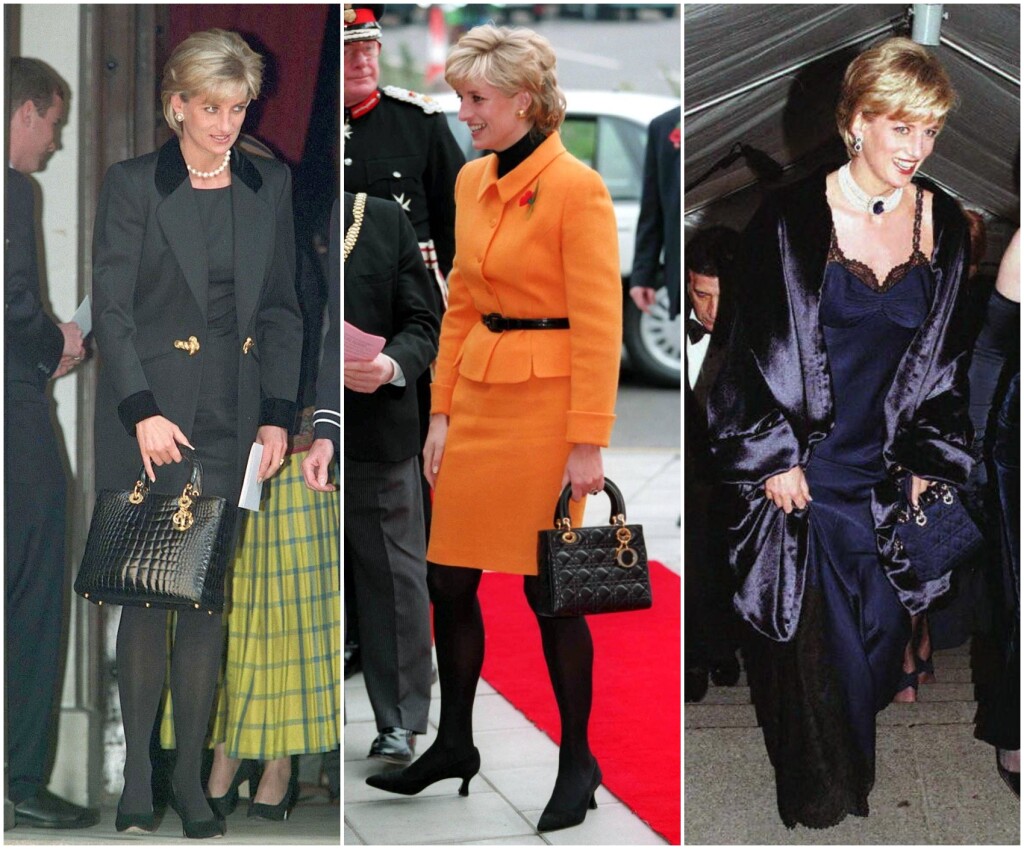 Princeza Diana imala je torbu Lady Dior u nekoliko različitih veličina i boja