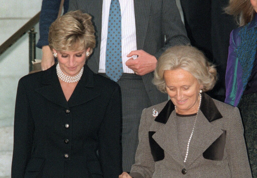 Princeza Diana i Bernadette Chirac u Parizu rujnu 1995.