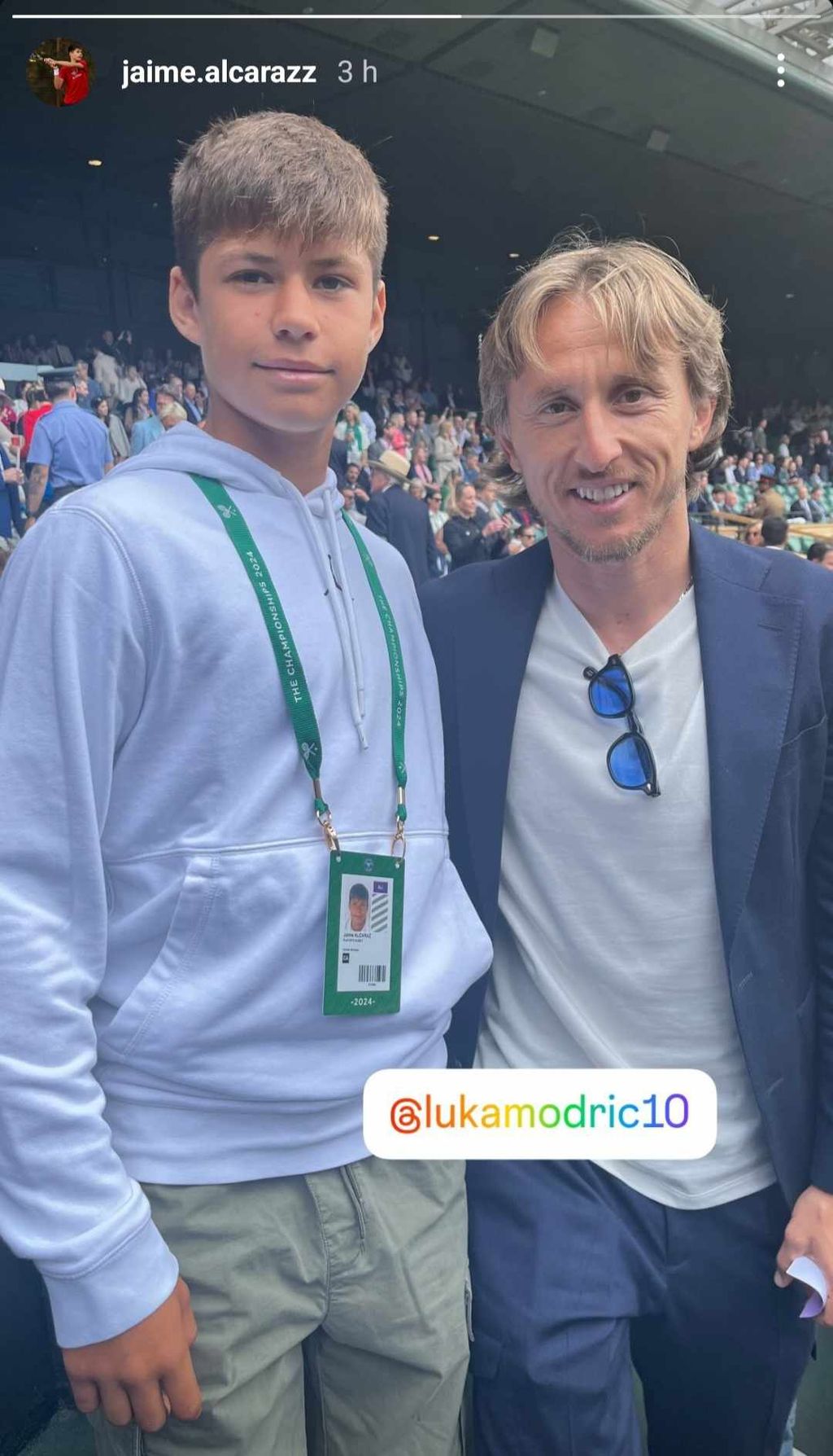 Jaime Alcaraz i Luka Modrić