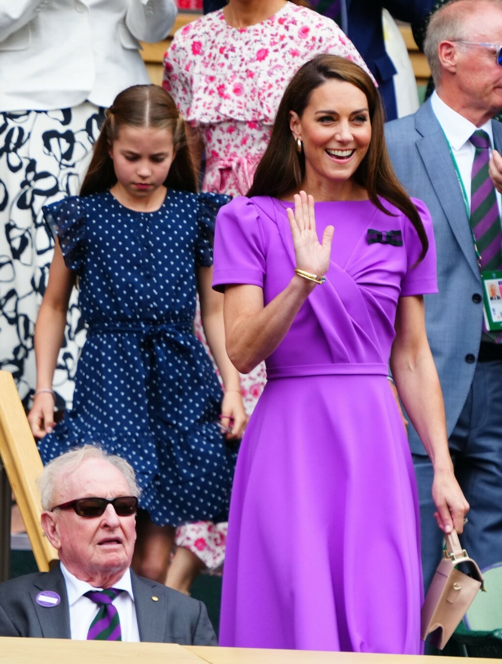 Princeza Charlotte i princeza Catherine na finalu Wimbledona
