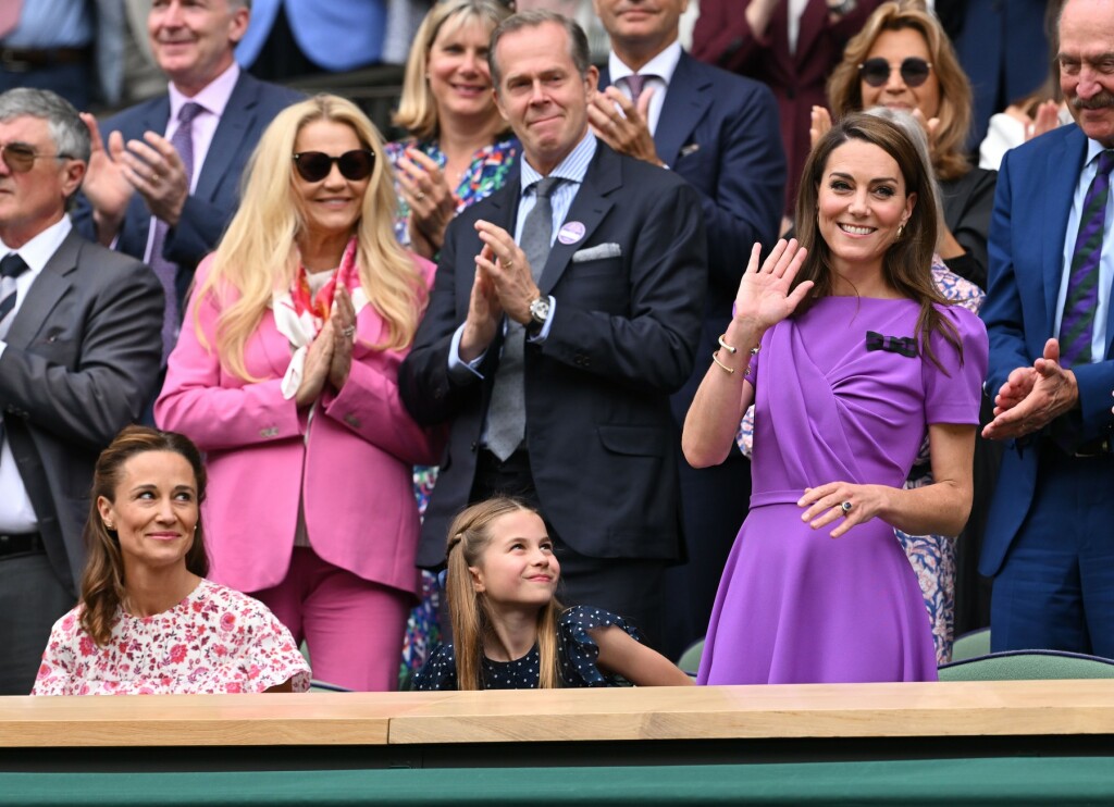 Princeza Charlotte i princeza Catherine na finalu Wimbledona - 4