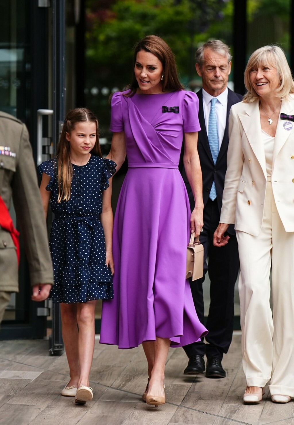 Princeza Charlotte i princeza Catherine na finalu Wimbledona - 6