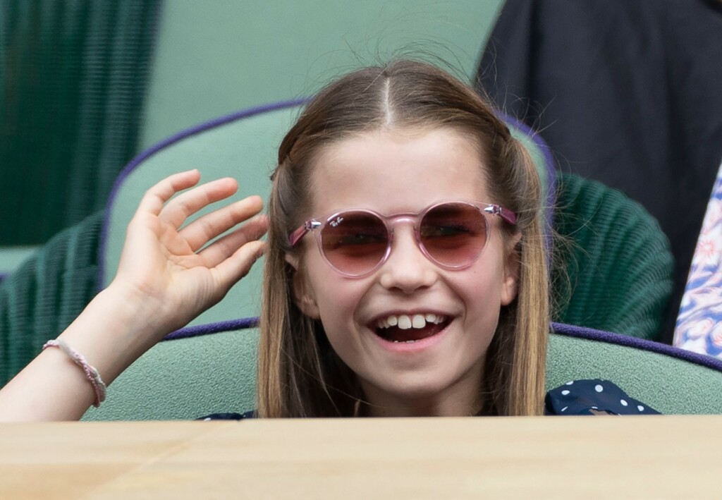 Princeza Charlotte na Wimbledonu
