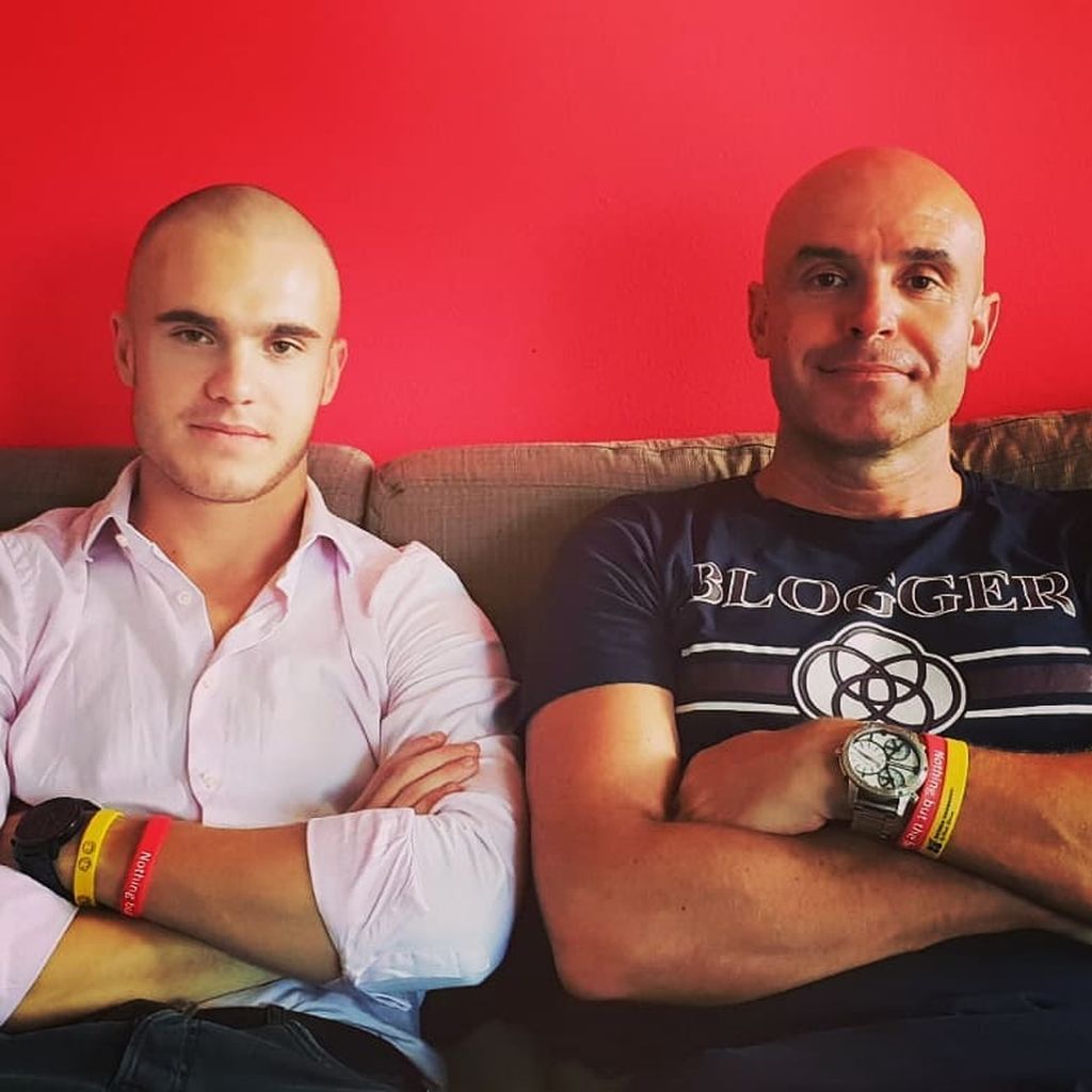 Davor Bilman sa sinom Leom - 2