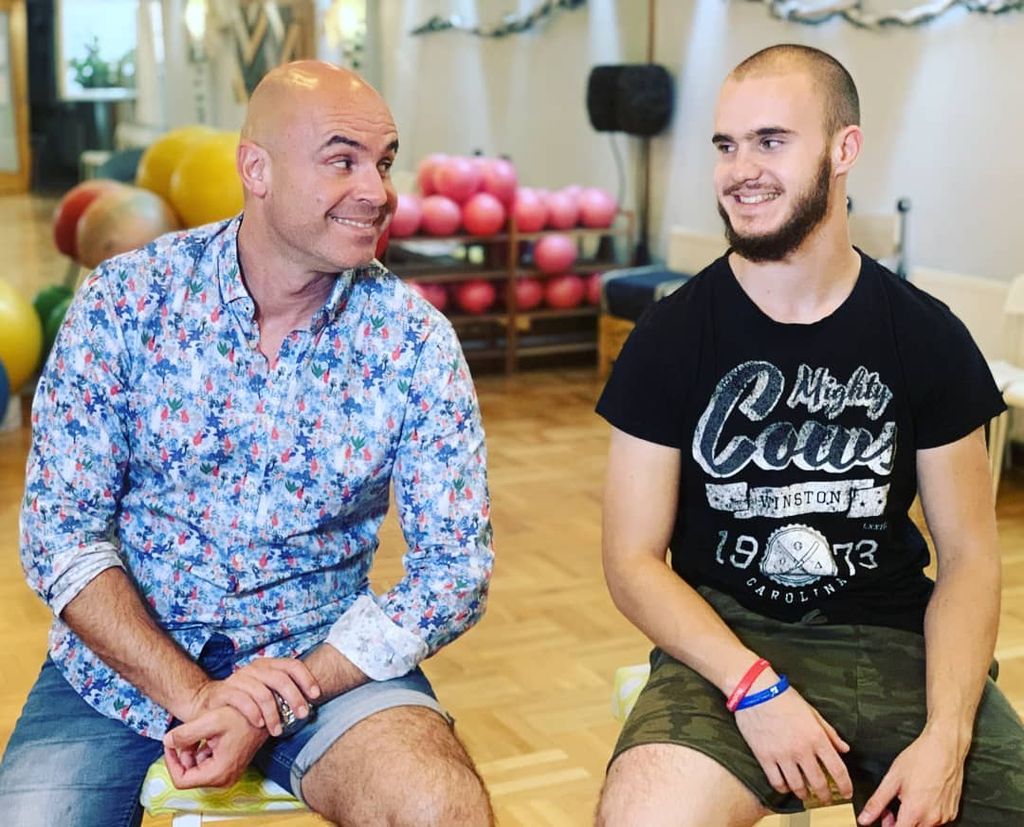 Davor Bilman sa sinom Leom - 3