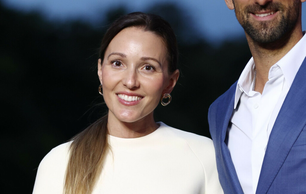 Jelena i Novak Đoković na svečanoj večeri uoči početka Olimpijskih igara u Parizu - 2