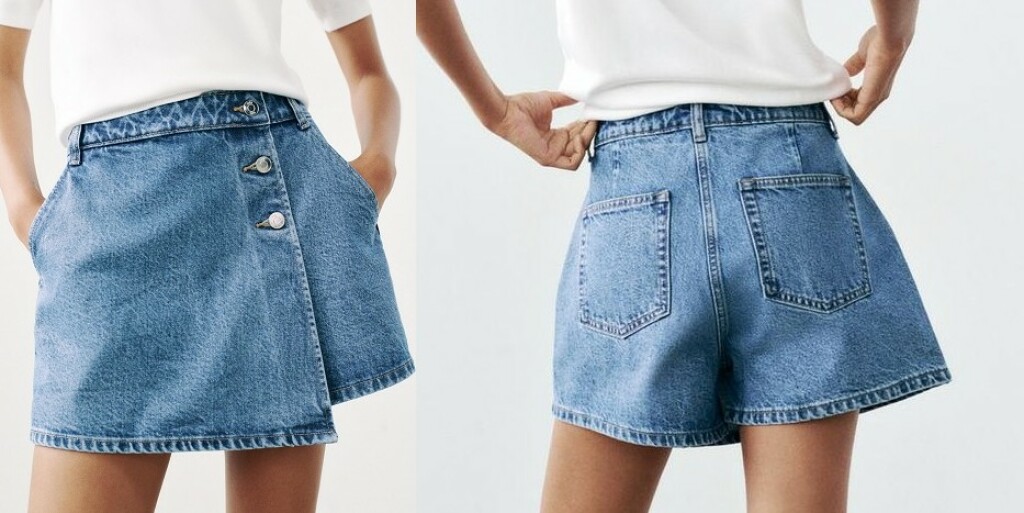 Zara skort, 22,95 eura