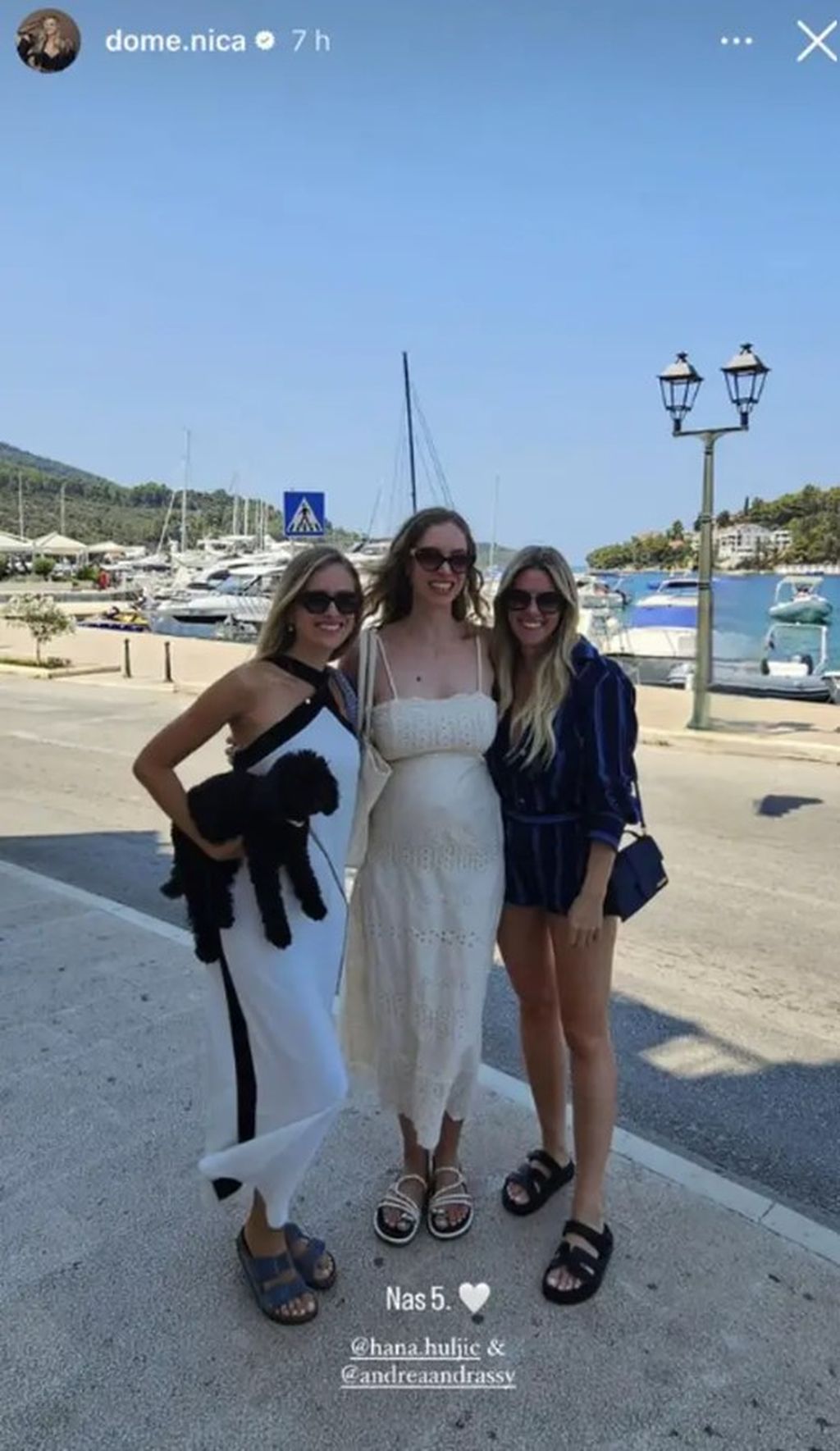 Hana Huljić, Andrea Andrassy i Domenica