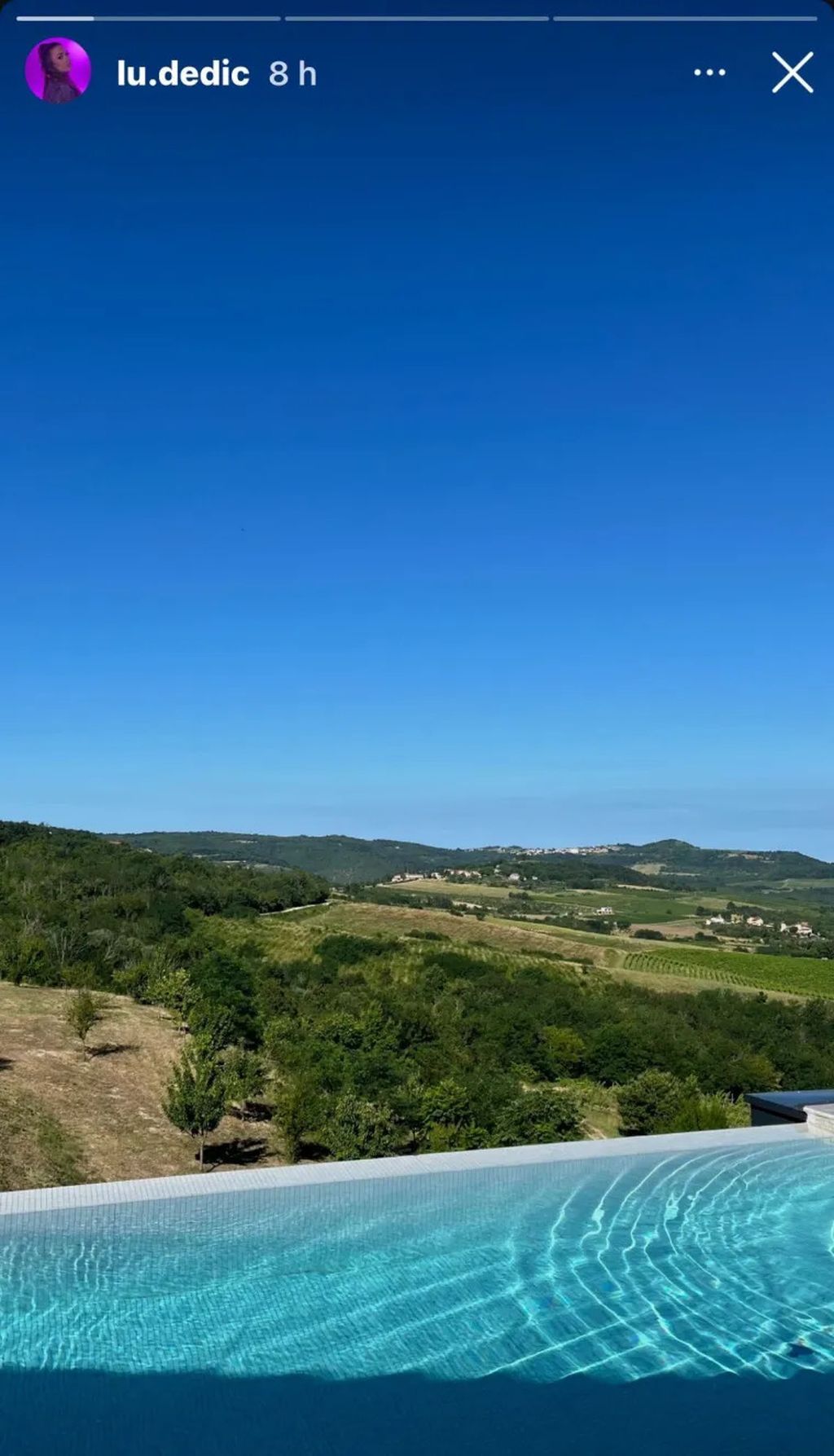 Lu Dedić na Instagramu