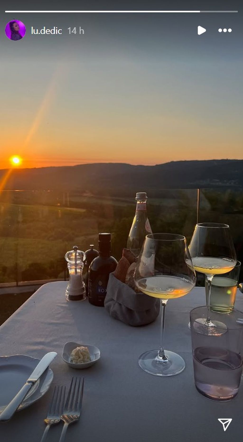 Lu Dedić na Instagramu