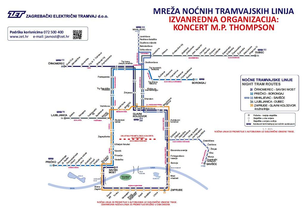 Izmjene u organizaciji javnog gradskog prijevoza tijekom vikenda - 2