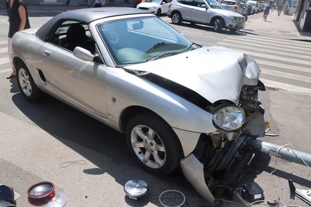 Prometna nesreća u Zagrebu