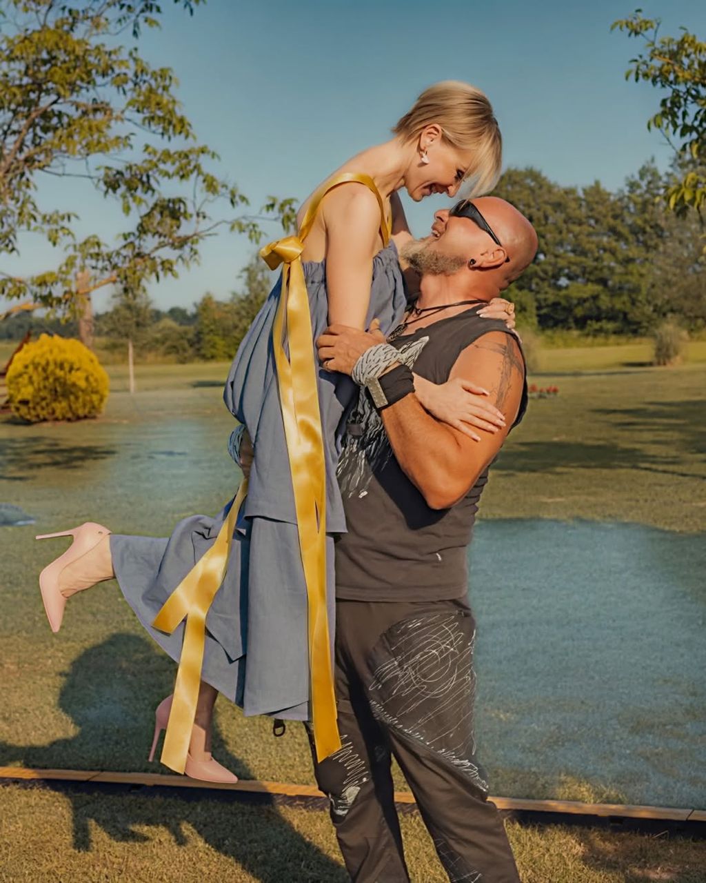 Danijela Martinović s partnerom - 1