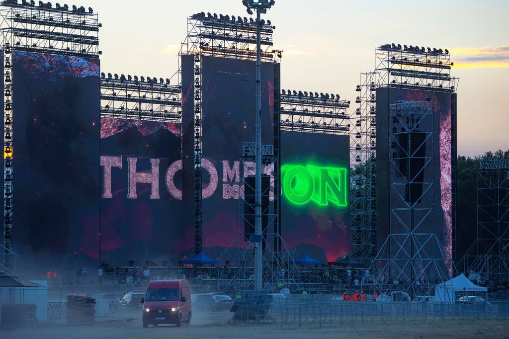 Thompson dva dana prije koncerta održao tonsku probu - 9