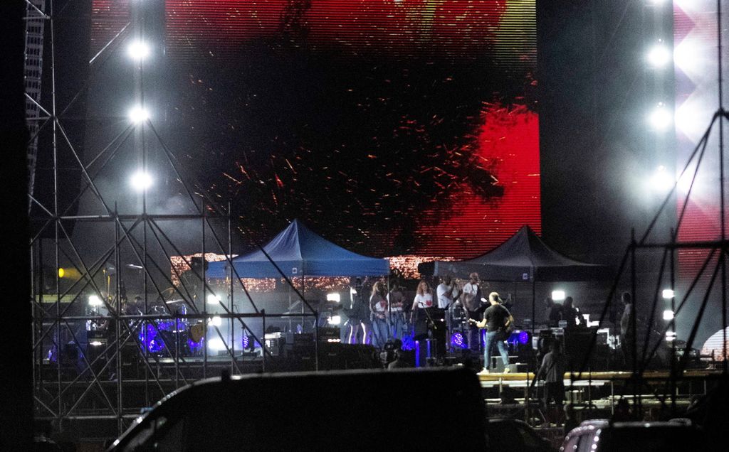 Thompson dva dana prije koncerta održao tonsku probu - 9