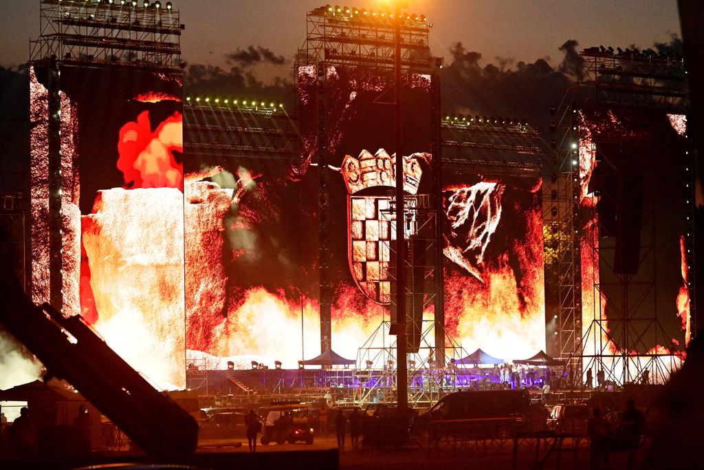 Thompson dva dana prije koncerta održao tonsku probu - 9