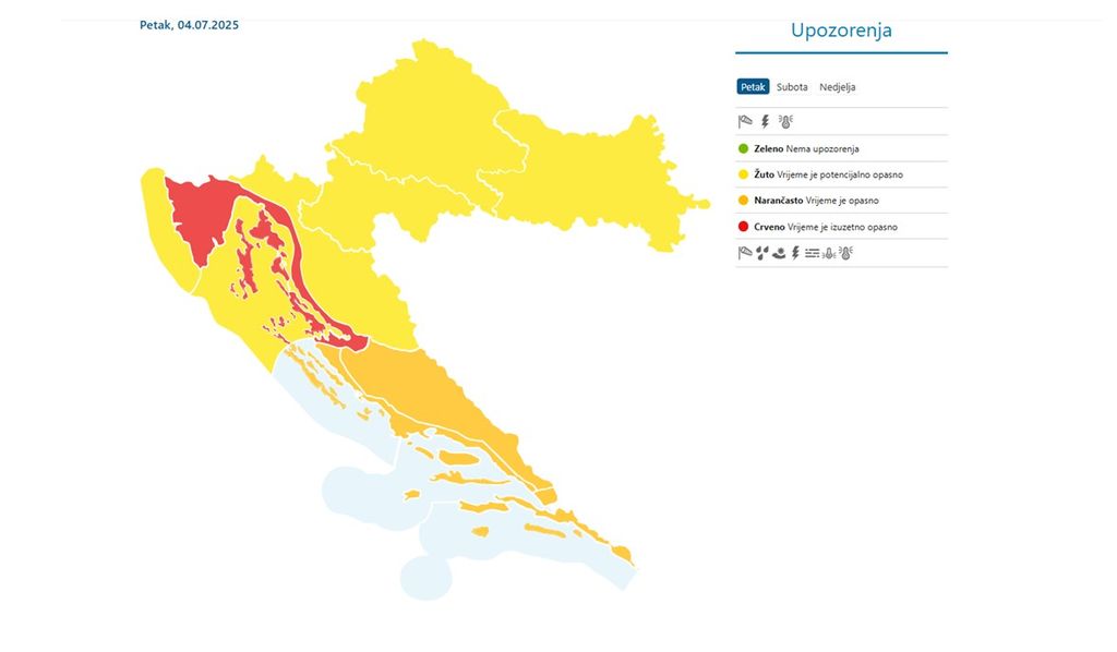 Upozorenje na toplinski val