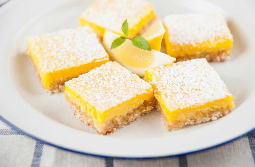 Kocke od limuna s grčkim jogurtom