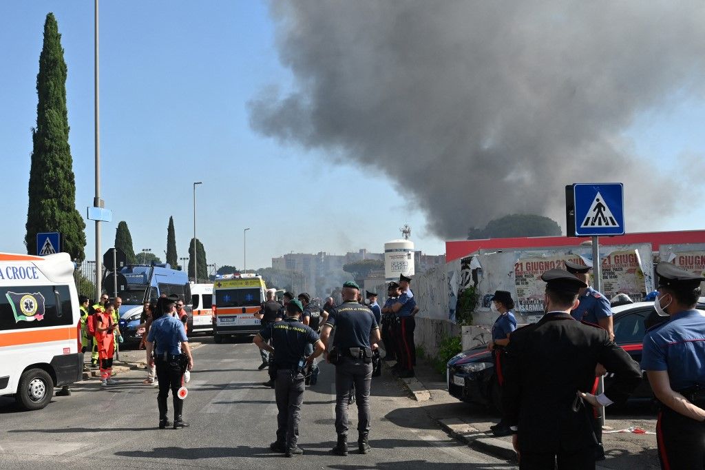 Snažna eksplozija potresla Rim - 6