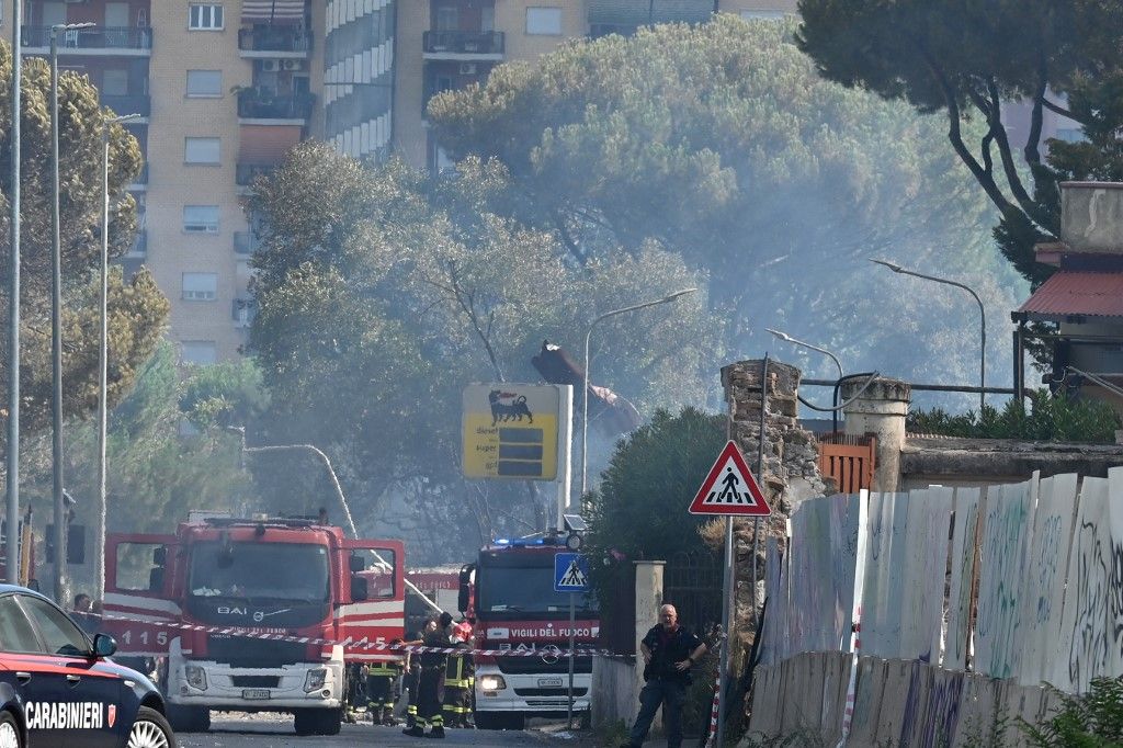 Snažna eksplozija potresla Rim - 1