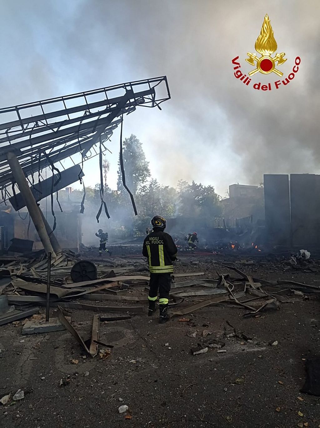 Snažna eksplozija potresla Rim - 6