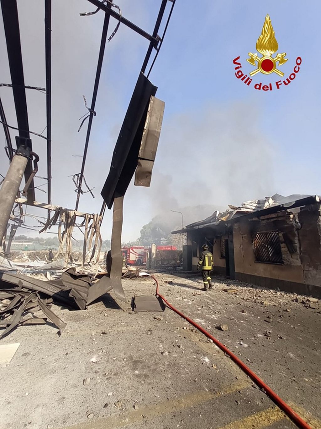 Snažna eksplozija potresla Rim - 1