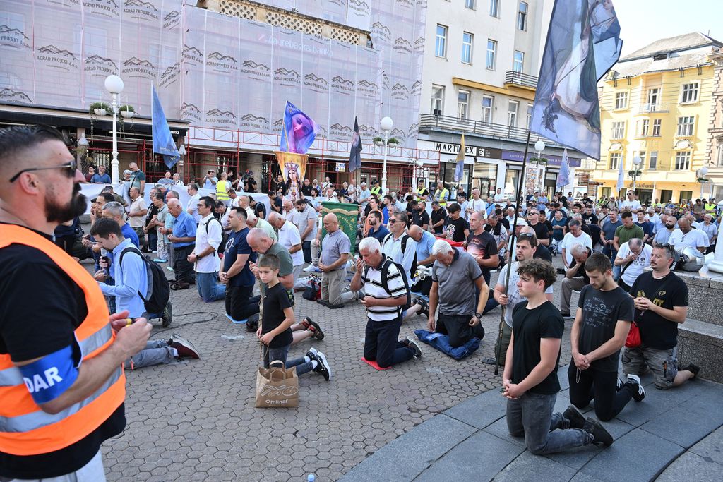 Molitelji u Zagrebu