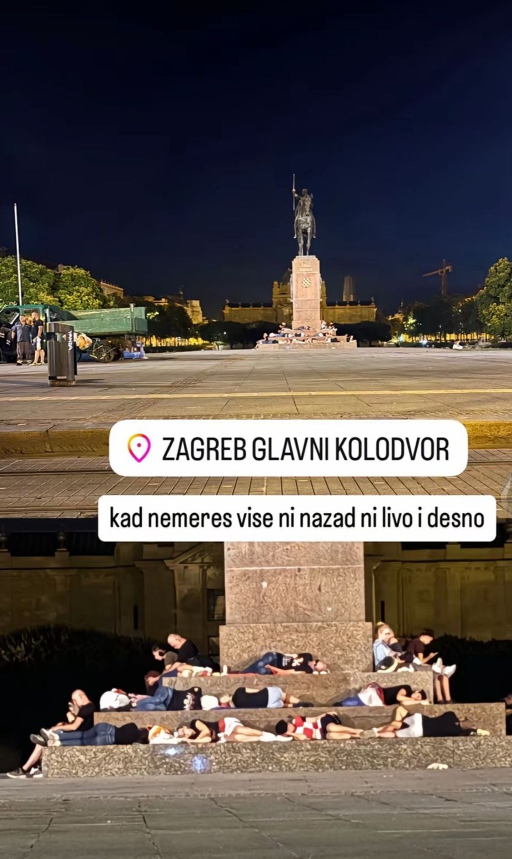 Fanovi prespavali na Tomislavcu