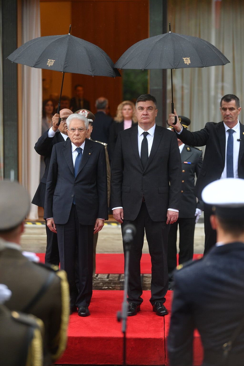 Sergio Mattarella i Zoran Milanović