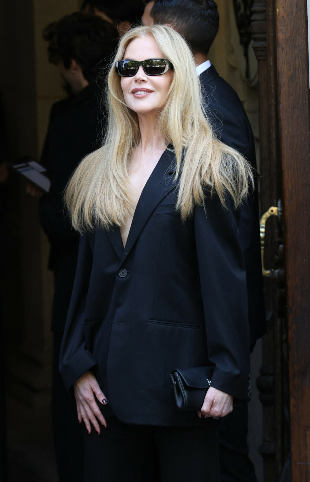 Nicole Kidman na reviji modne kuće Balenciaga na Tjednu visoke mode u Parizu