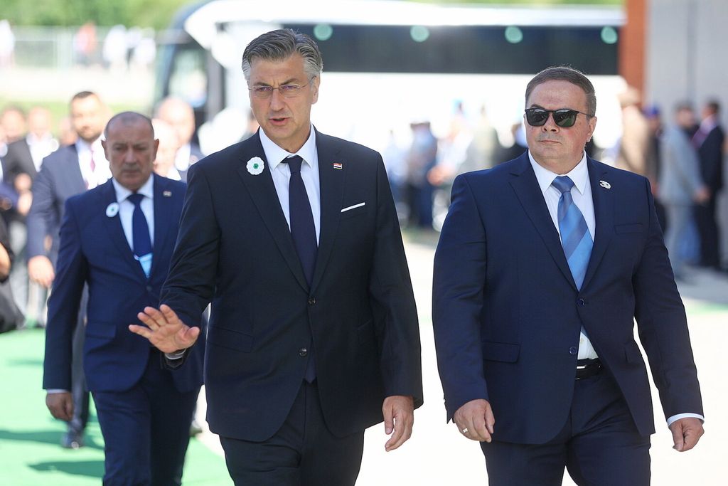 Premijer Andrej Plenković na obilježavanju 30. godisnjici genocida - 1