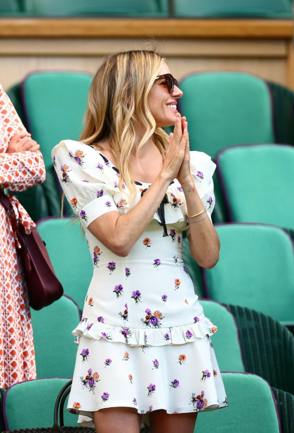 Sinenna Miller na Wimbledonu