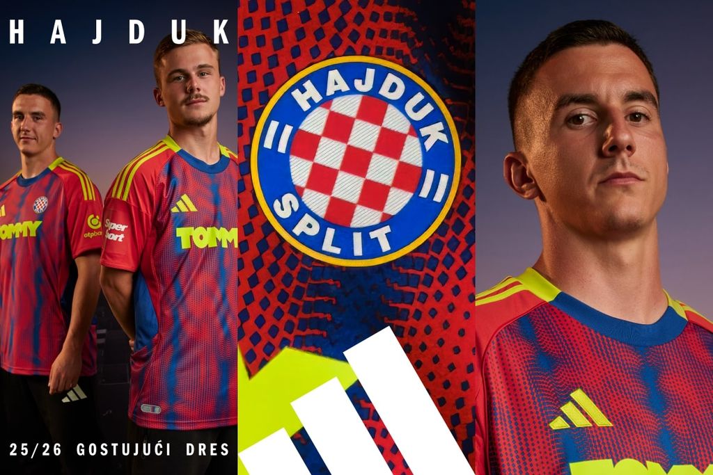 Novi Hajdukov gostujući dres