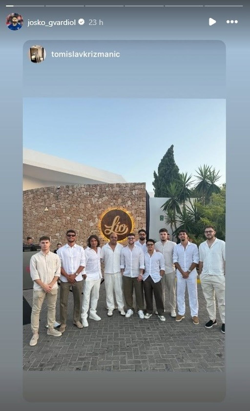 Joško Gvardiol na Ibizi