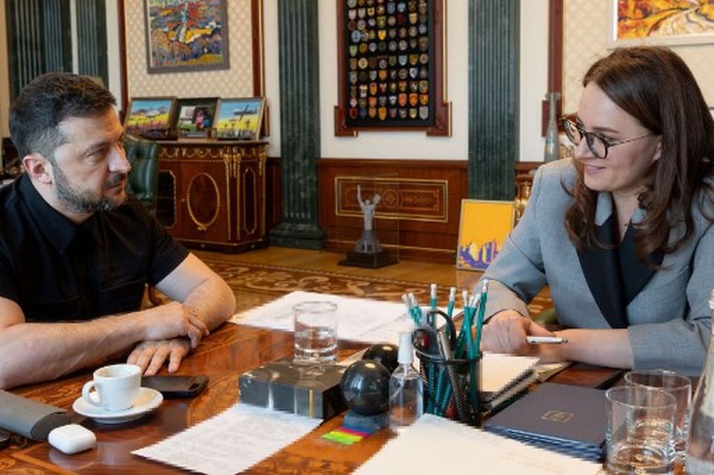 Volodimir Zelenski i Julija Svyrydenko